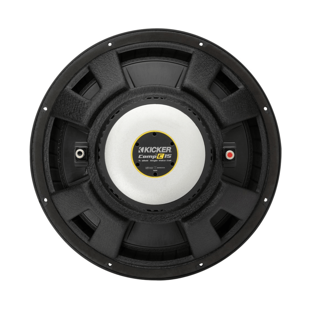 Kicker Car Subwoofers Kicker 50CWCS154 CompC 15" Single Voice Coil Subwoofer - 4 Ohm