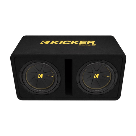 Kicker Car Subwoofers Kicker 50DCWC102 CompC Dual 10" Ported Loaded Enclosure - 2 Ohm