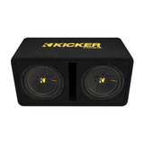 Kicker Car Subwoofers Kicker 50DCWC122 CompC Dual 12" Ported Loaded Enclosure - 2 Ohm
