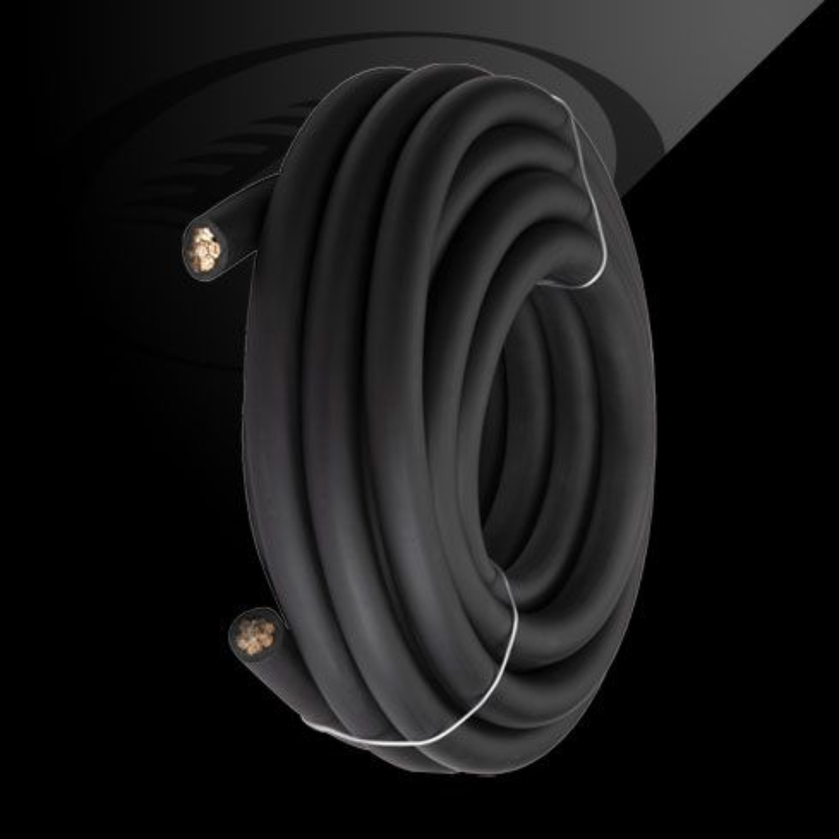 Kicker Power Cable Kicker 50PWBL020 Warhorse 1/0AWG Power Wire - Black