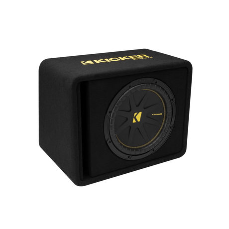 Kicker Car Subwoofers Kicker 50VCWC124 CompC 12" Ported Loaded Enclosure - 4 Ohm