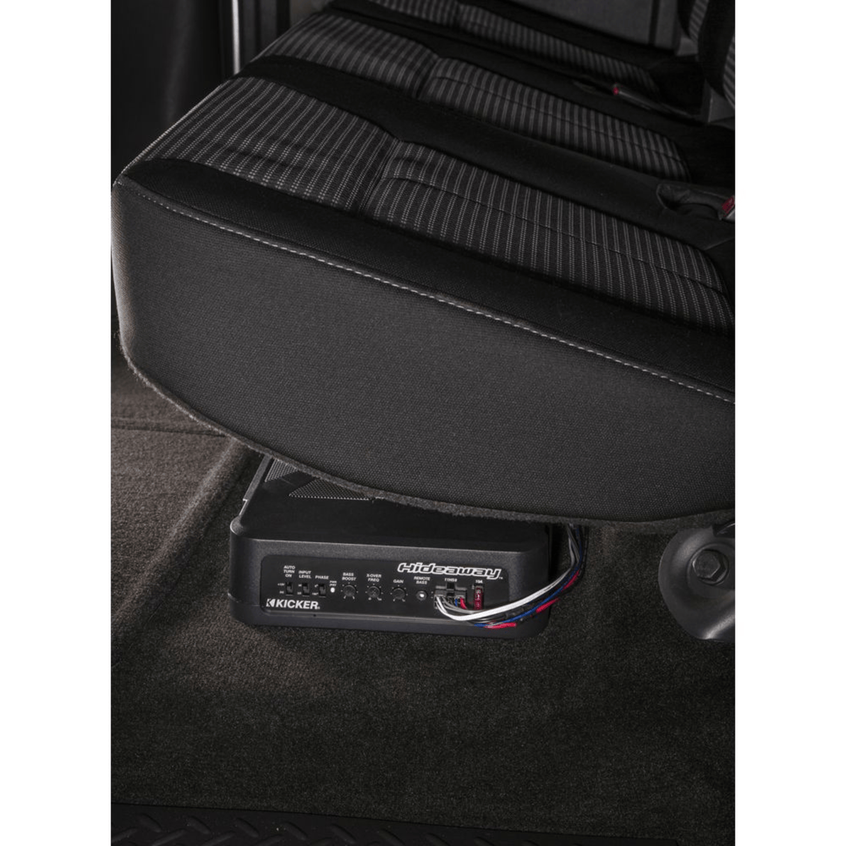 Kicker Enclosed Subwoofers Kicker 51HS8 HS 8" Compact Powered Loaded Enclosure