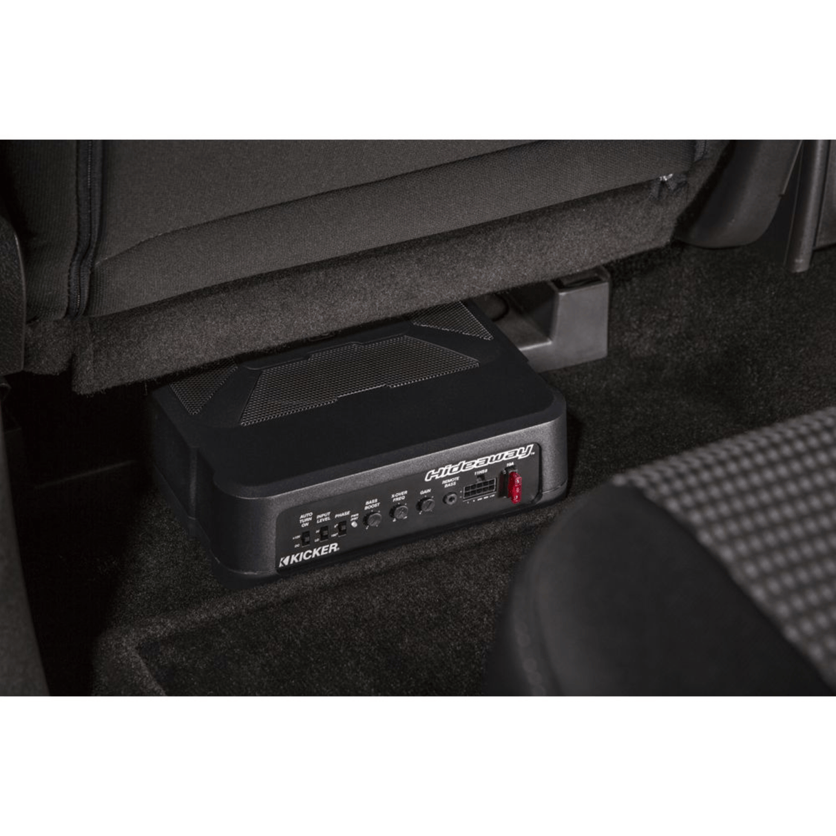 Kicker Enclosed Subwoofers Kicker 51HS8 HS 8" Compact Powered Loaded Enclosure