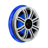 Kicker Car Speakers Kicker 51KLSR88 8.8" Weatherproof LED Lighted Step-down Speaker Ring, Pair, RoHS Compliant