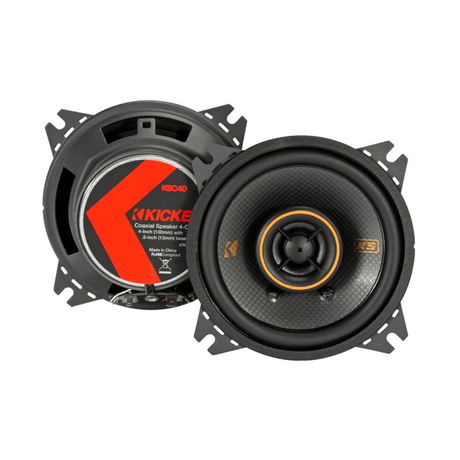 Kicker Car Speakers Kicker 51KSC404 4" (100mm) Coaxial Speakers