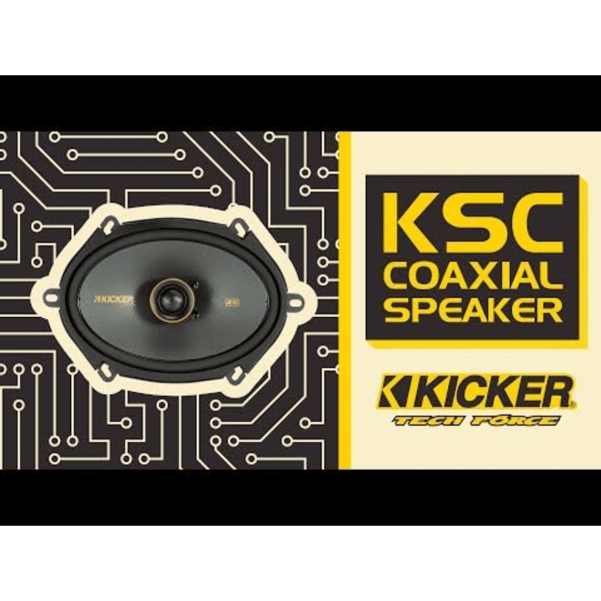 Kicker Car Speakers Kicker 51KSC504 5.25" (130mm) Coaxial Speakers