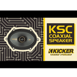 Kicker Car Speakers Kicker 51KSC6904 6x9" (160x230mm) Coaxial Speakers