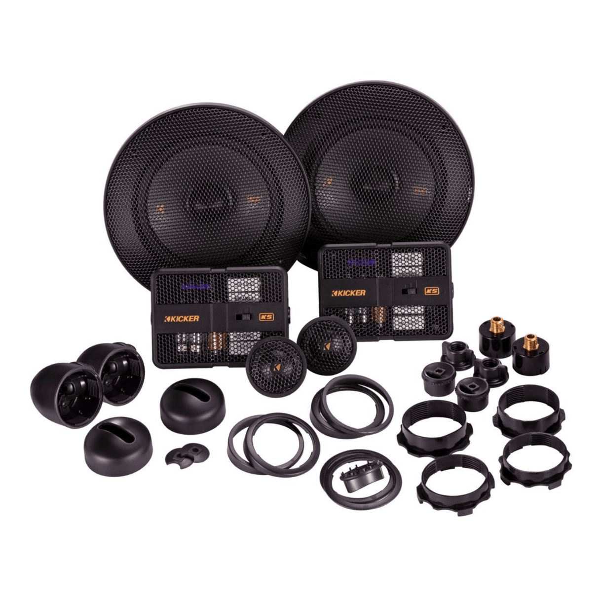 Kicker Car Speakers Kicker 51KSS504 5.25" (130 mm) Component Speaker System