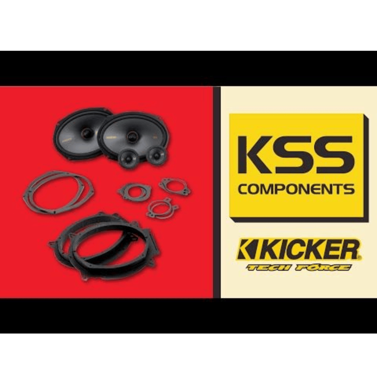 Kicker Car Speakers Kicker 51KSS6504 6.5" (160 mm) Component Speaker System
