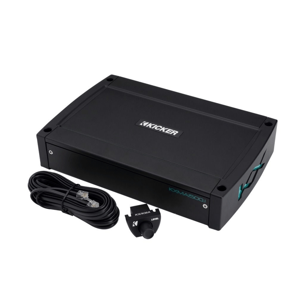 Kicker Monoblock Amp (For Subwoofers) Kicker 51KXMA15001 KM Marine 1500W Monoblock Class D Subwoofer Amplifier