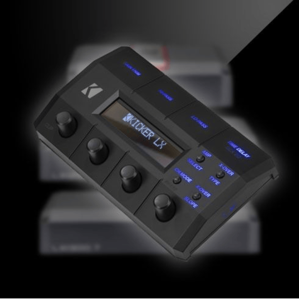 Kicker Multi Channel Amp Kicker 51LX12005 LX-Series 1200W 5 Channel Class D System Amplifier w/ DSP Features