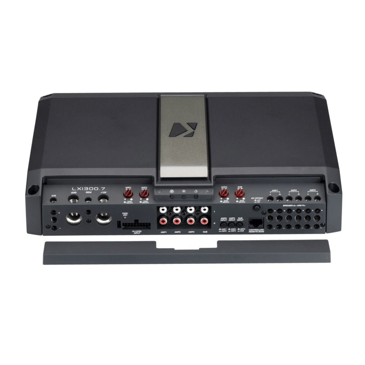 Kicker Multi Channel Amp Kicker 51LX13007 LX-Series 1300W 7 Channel Class D System Amplifier w/ DSP Features
