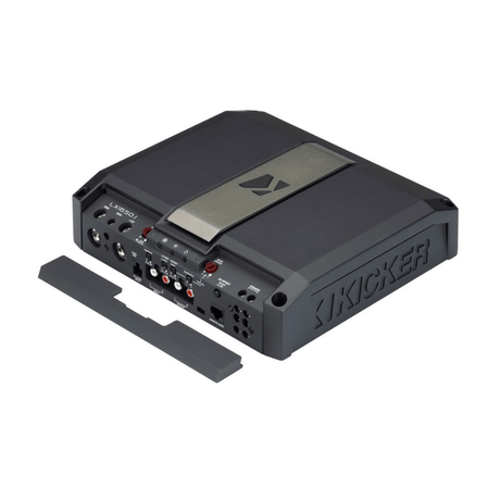 Kicker Monoblock Amp (For Subwoofers) Kicker 51LX16501 LX 1650W Monoblock Class D Subwoofer Amplifier w/ Smart Bass