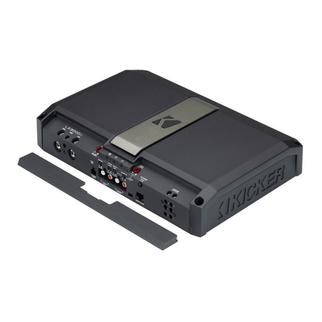 Kicker Monoblock Amp (For Subwoofers) Kicker 51LX30001 LX-Series 3000W Monoblock Class D Subwoofer Amplifier w/ Smart Bass