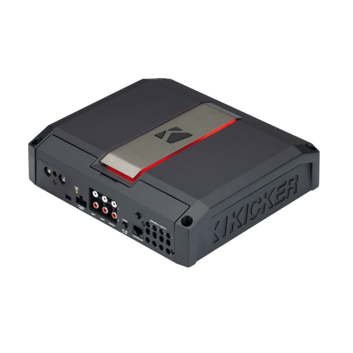 Kicker 4 Channel Amp Kicker 51LX5004 LX-Series 500W 4 Channel Class D Full-Range Amplifier w/ DSP Features