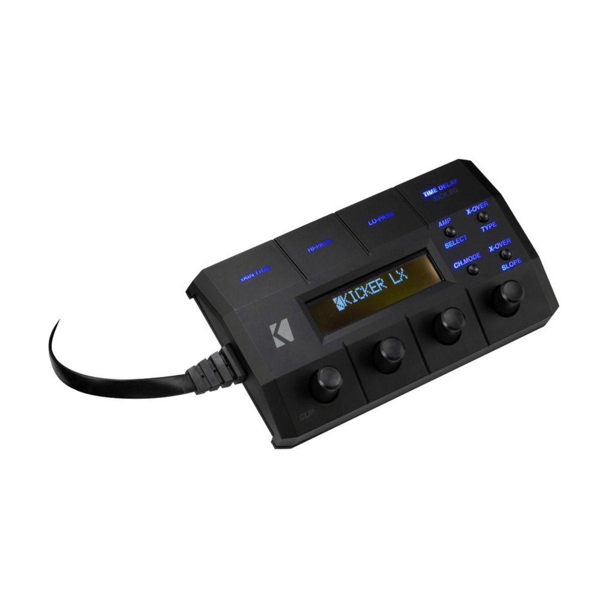 Kicker 4 Channel Amp Kicker 51LX5004 LX-Series 500W 4 Channel Class D Full-Range Amplifier w/ DSP Features