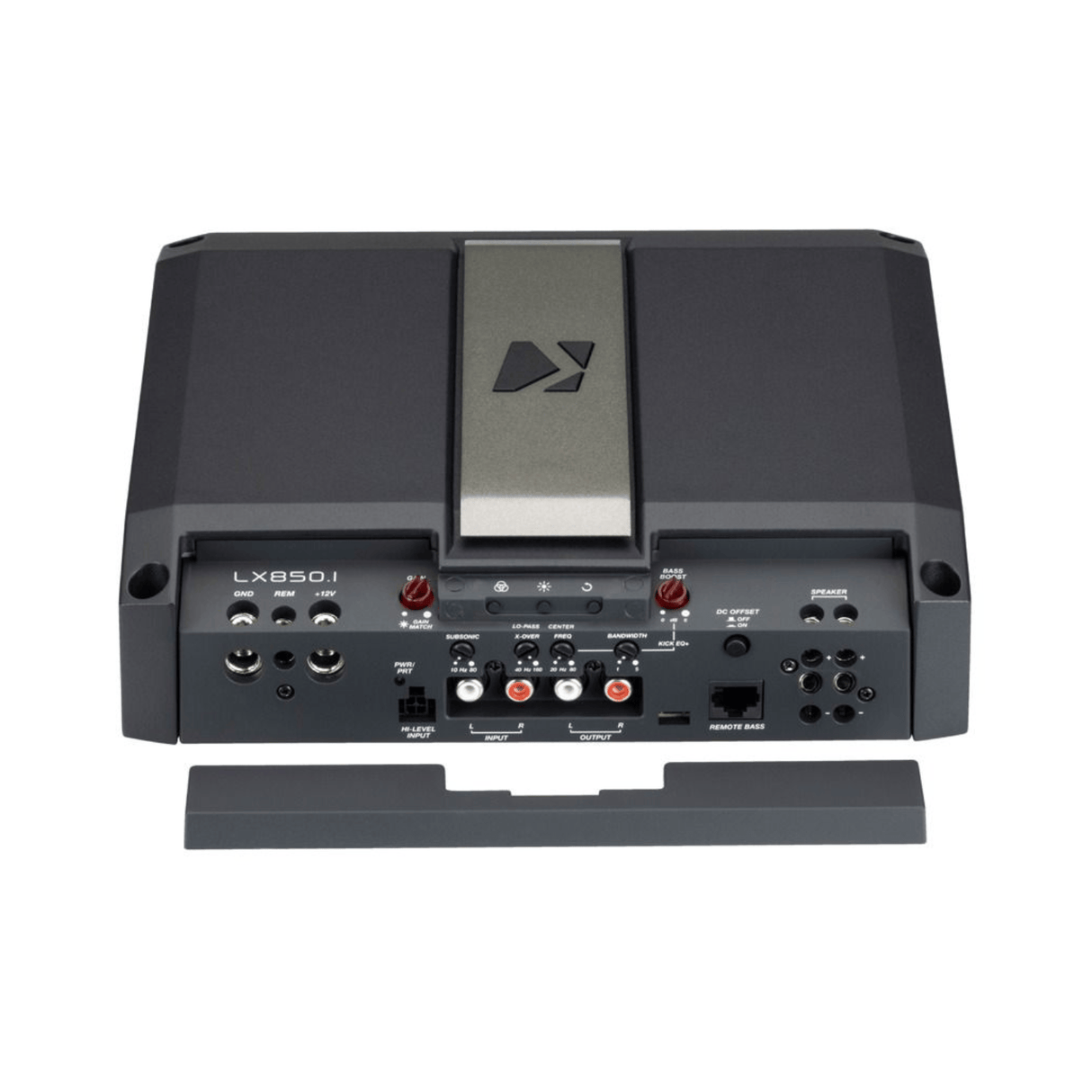Kicker Monoblock Amp (For Subwoofers) Kicker 51LX8501 LX 850W Monoblock Class D Subwoofer Amplifier w/ Smart Bass