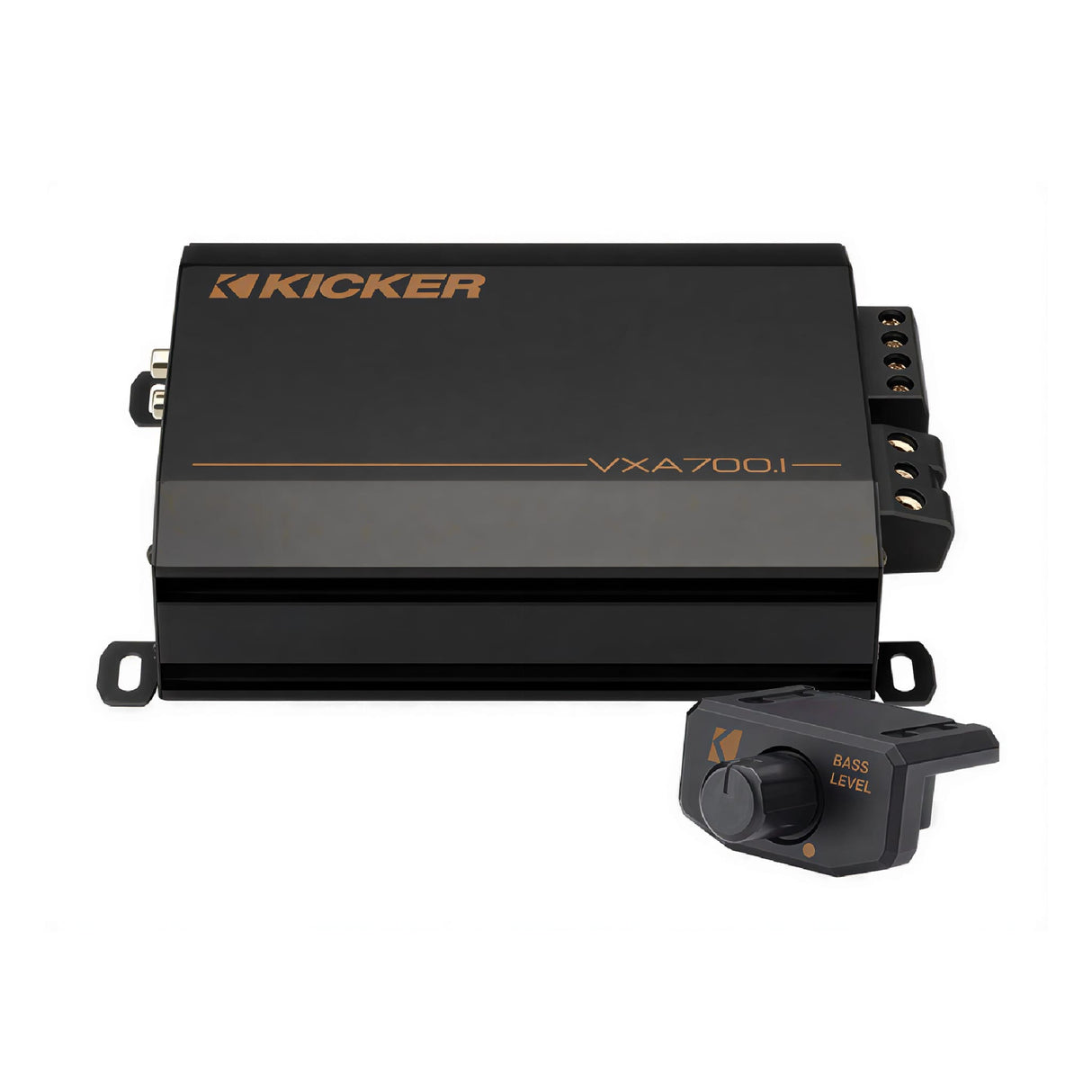 Kicker Monoblock Amp (For Subwoofers) Kicker 53VXA7001 700W Monoblock Class D Subwoofer Amplifier