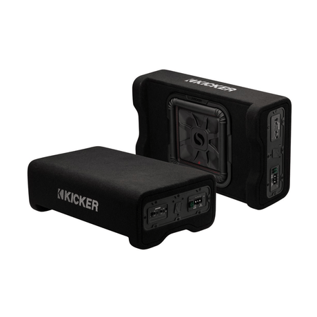 Kicker Car Subwoofers Kicker Audio 53PL7TDF10 Powered L7T 10" Down Firing Loaded Enclosure