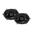 Kicker Car Speakers and Subs Kicker KA43DSC6804 DS 6" x 8" Coaxial Speaker System