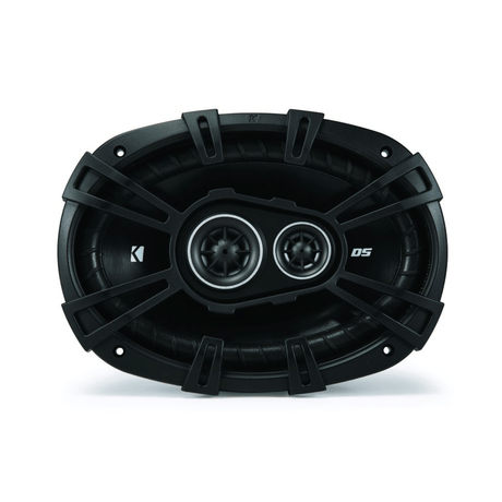 Kicker Car Speakers and Subs Kicker KA43DSC69304 DS 6" x 9" Triaxial Speaker System