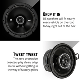 Kicker Car Speakers and Subs Kicker KA43DSC69304 DS 6" x 9" Triaxial Speaker System