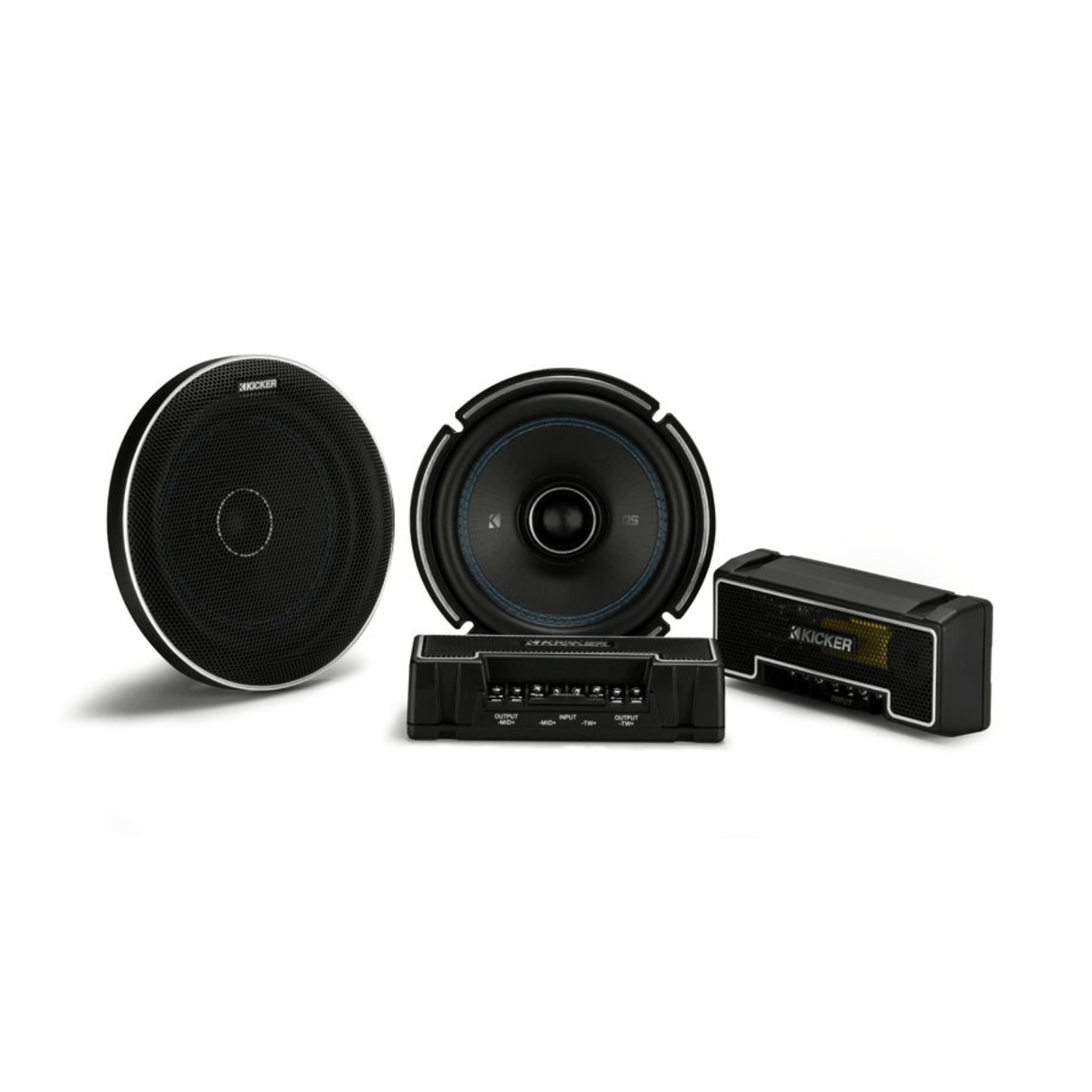 Kicker Car Speakers and Subs Kicker KA44QSC674 QS 6.75" 165 mm Coaxial Speaker System