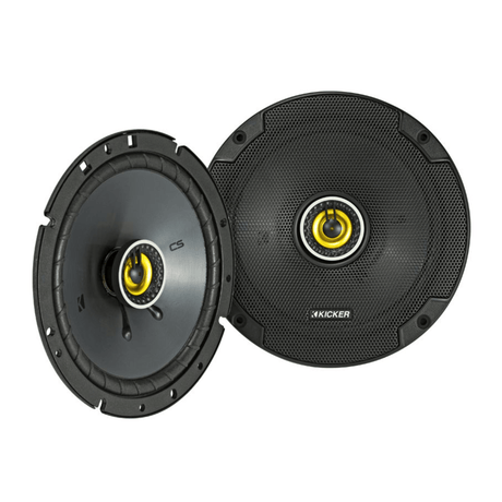 Kicker Car Speakers and Subs Kicker KA46CSC674 CS 6.75" 165 mm Coaxial Speaker System