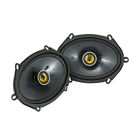 Kicker Car Speakers and Subs Kicker KA46CSC684 CS 6" x 8" 160 x 200 mm Coaxial Speaker System
