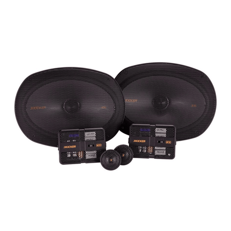 Kicker Car Speakers and Subs Kicker KA47KSS6904 KS 6x9" 160 x 230mm Component Speaker System