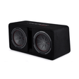 Kicker Enclosed Subwoofers Kicker KA48DCWR122 CompR Dual 12" Ported Loaded Enclosure