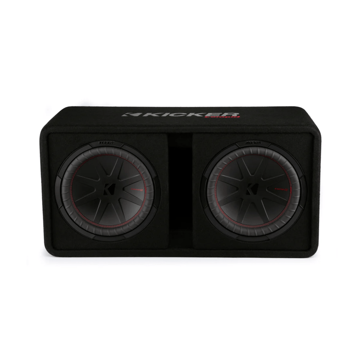 Kicker Enclosed Subwoofers Kicker KA48DCWR122 CompR Dual 12" Ported Loaded Enclosure
