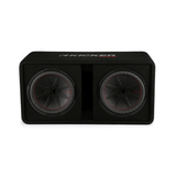 Kicker Enclosed Subwoofers Kicker KA48DCWR122 CompR Dual 12" Ported Loaded Enclosure