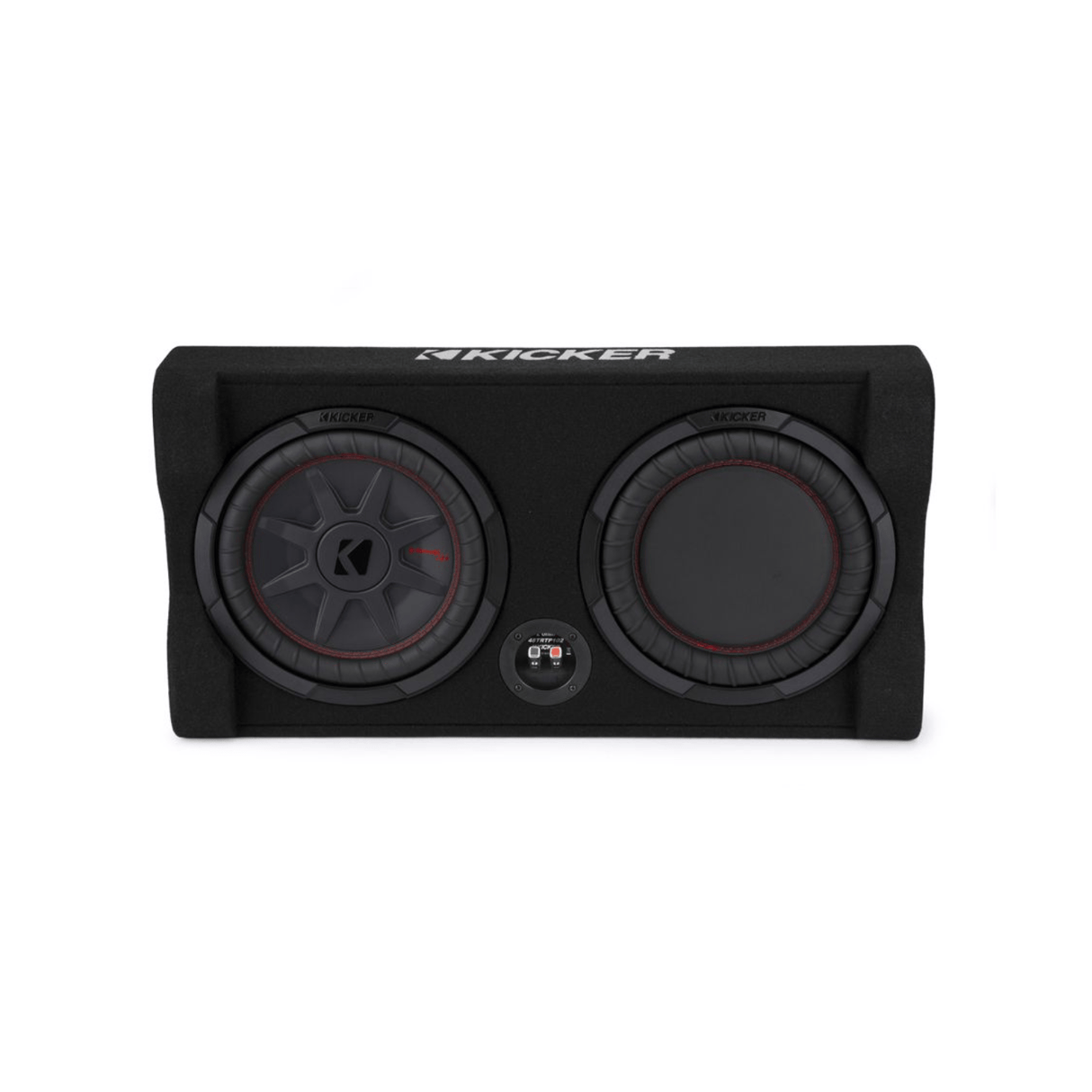 Kicker Enclosed Subwoofers Kicker KA48TRTP102 CompRT 10" Down Firing Loaded Enclosure
