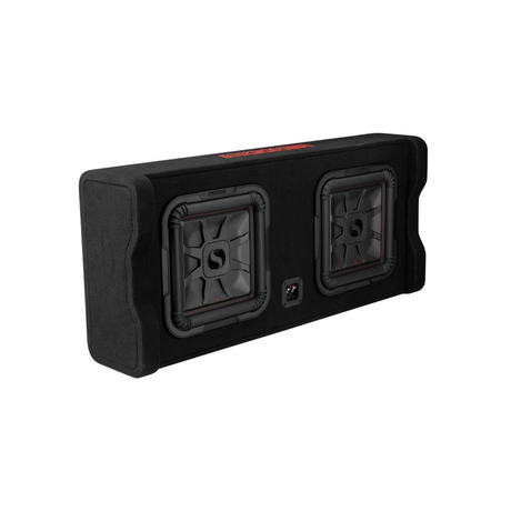 Kicker Car Subwoofers Kicker KA49DL7TDF122 L7T Dual 12" Down Firing Loaded Enclosure