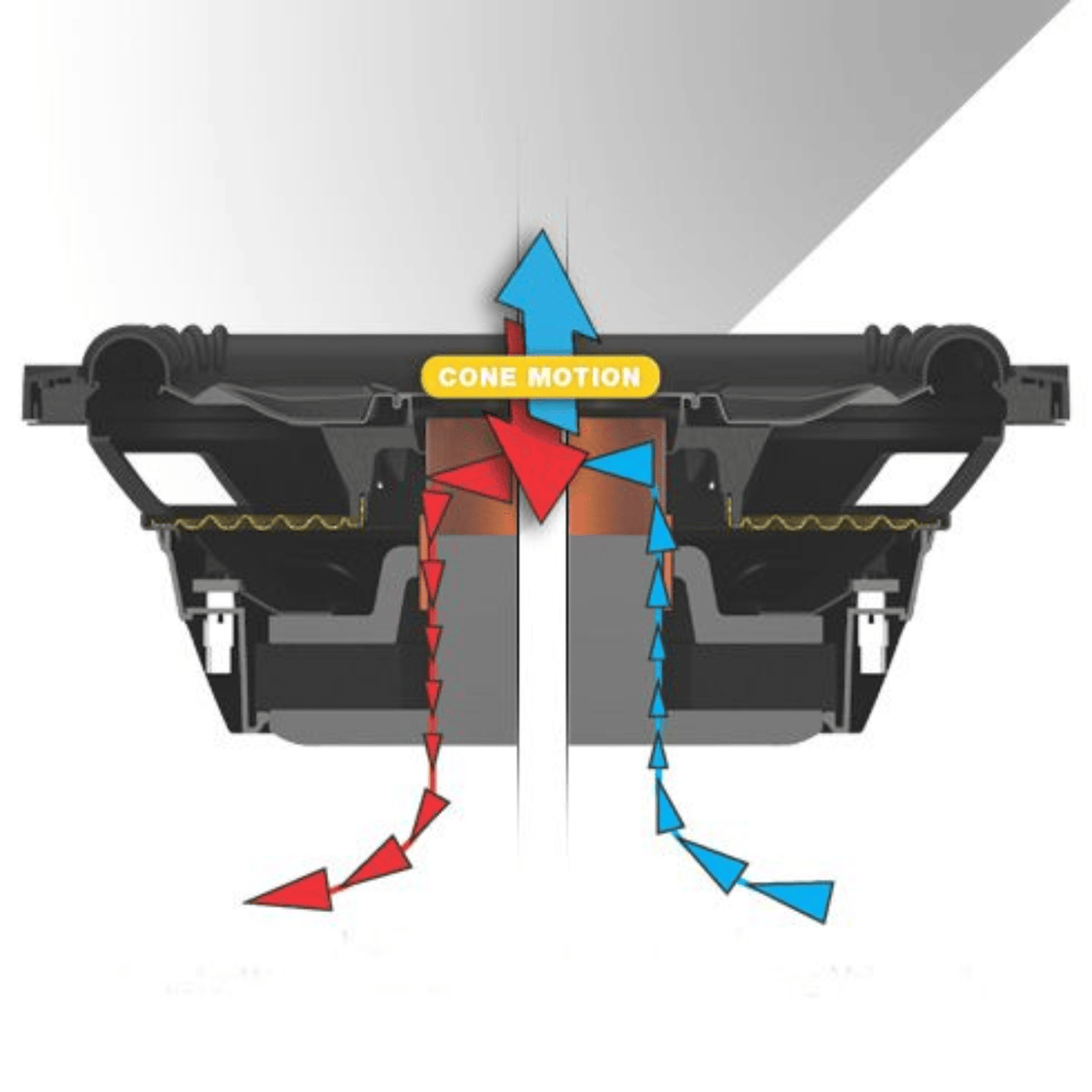 Kicker Car Subwoofers Kicker KA49L7TDF82 L7T 8" Down Firing Loaded Enclosure - 2 Ohm