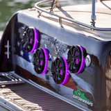 Kicker Car Speakers Kicker KA50KLSR65 6.5" Weatherproof LED Lighted Speaker Ring, Pair, RoHS Compliant