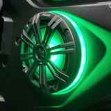 Kicker Car Speakers Kicker KA50KLSR65 6.5" Weatherproof LED Lighted Speaker Ring, Pair, RoHS Compliant