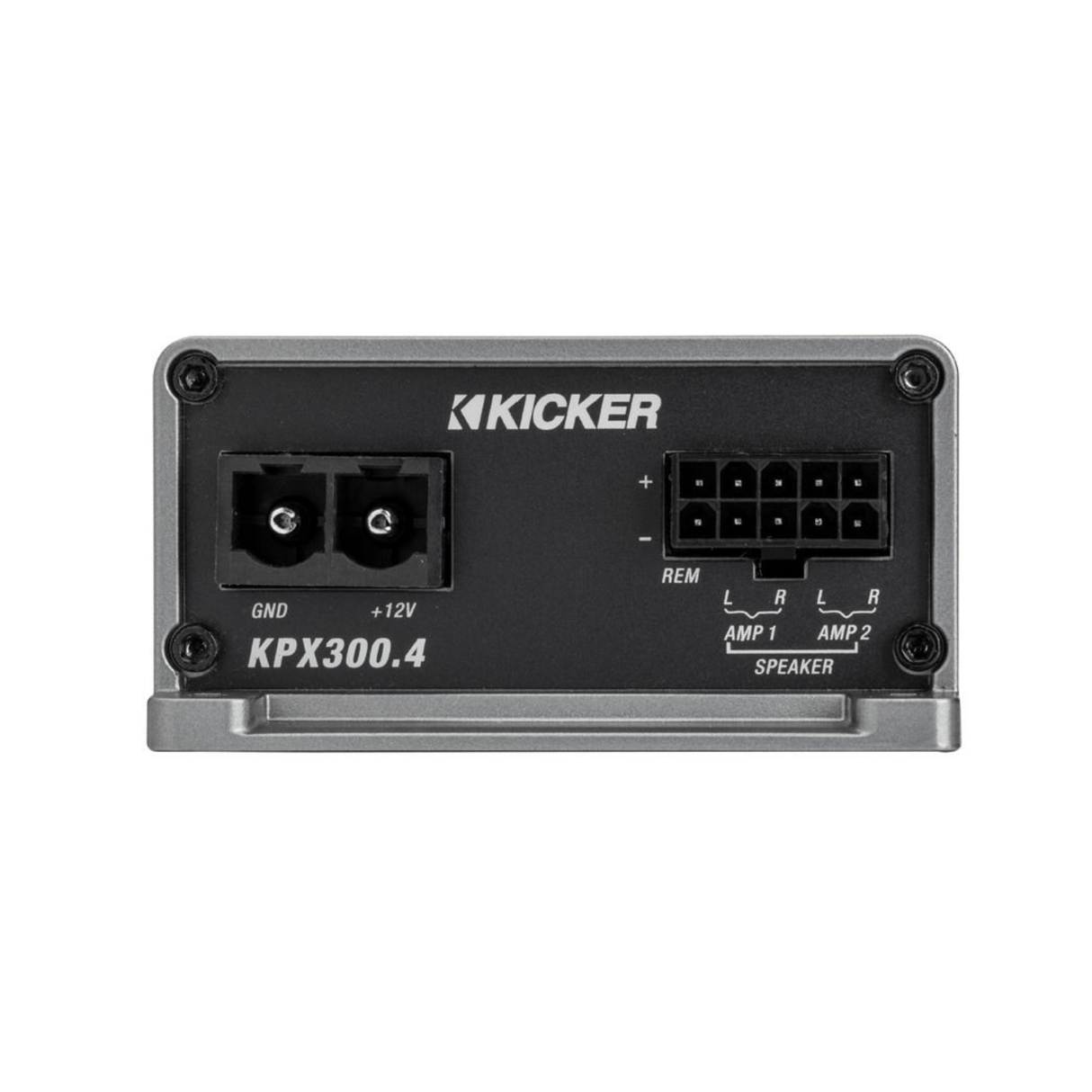 Kicker 4 Channel Amp Kicker KA51KPX3004 KPX 300W 4-Channel Class D Full-Range Amplifier