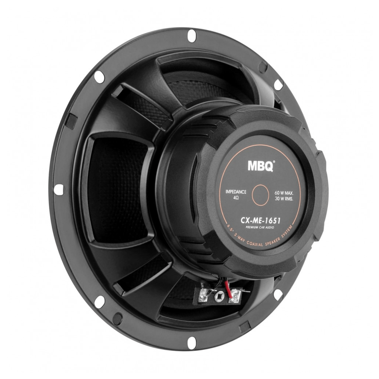 MBQ Car Speakers MBQ CX-ME-1651 Premium 6.5-Inch Component Speaker System