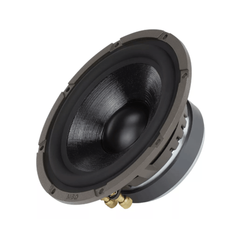 MBQ Car Speakers MBQ FL-165 Premium Car Audio Sound System for Exceptional In-Car Listening