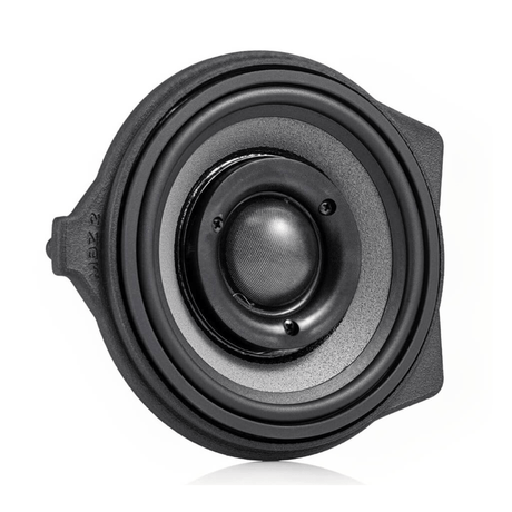 Morel Morel IR MBZ4INT - Mercedes Coaxial Speakers