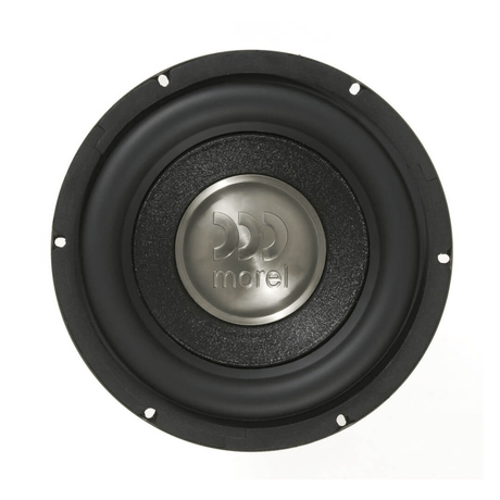 Morel Morel Primo 124 - 12 Inch Subwoofer