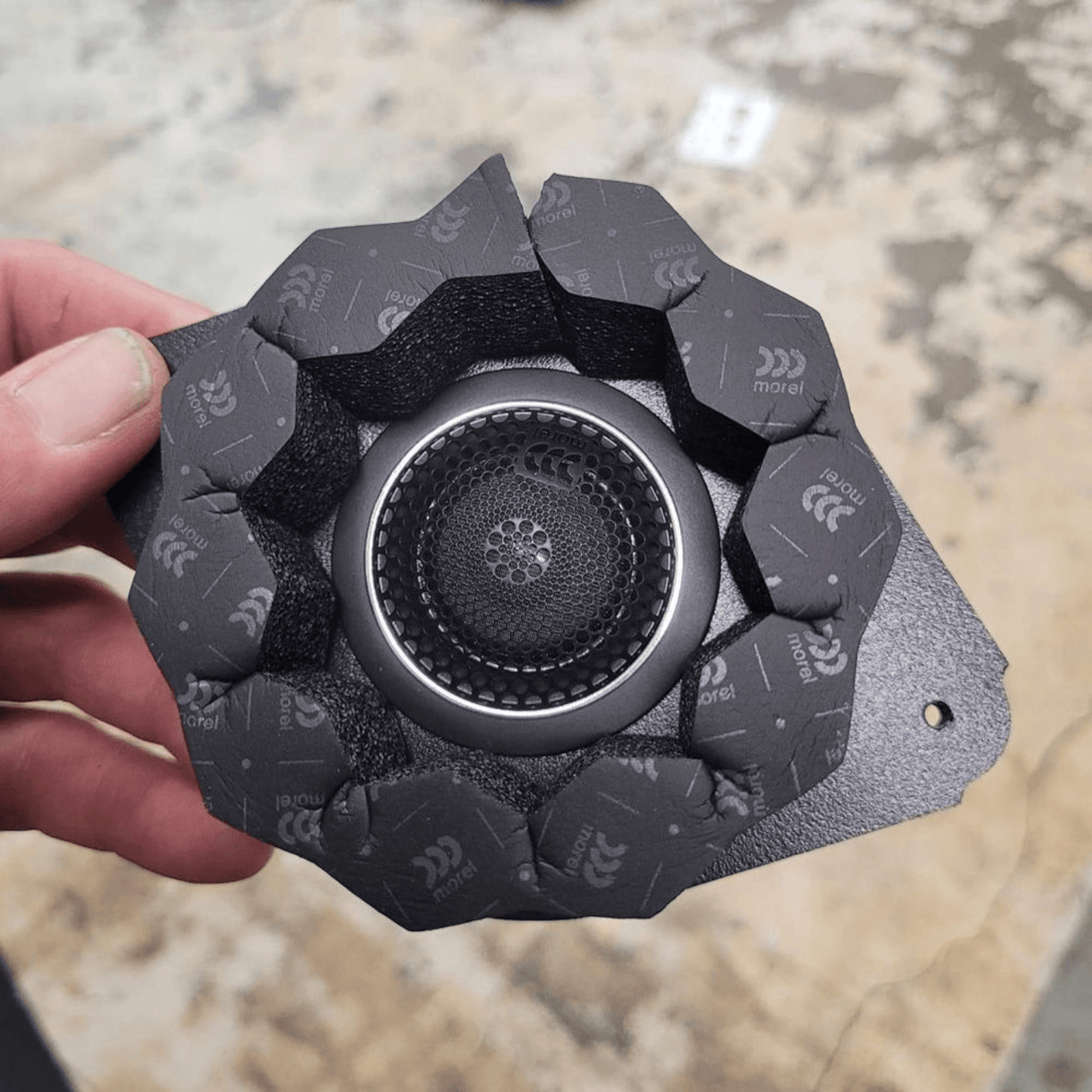 Morel Car Speakers Morel Acudamp Mat Universal Speaker Surround (MOR SPK6)