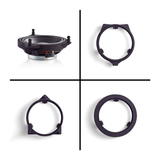 Morel Car Speakers and Subs Morel Direct Fit Mercedes Premium 4" 2-Way Component Speak Set (MOR IR ME 42)