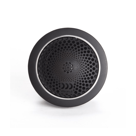 Morel Car Tweeters Morel Elate Carbon 1.1" Component Tweeter Pair (MOR ELAT CAR MT450)