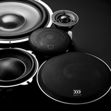 Morel Car Speakers and Subs Morel Elate Carbon 5.25" 2-Way Active Component Speaker Set - Active (MOR ELAT CAR 52A)