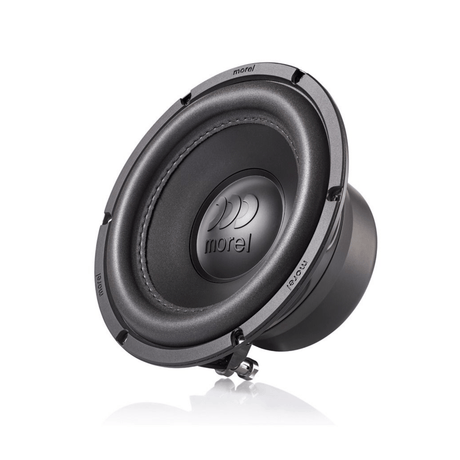 Morel Car Subwoofers Morel Kinetic 10" Subwoofer (MOR KINETIC 104)