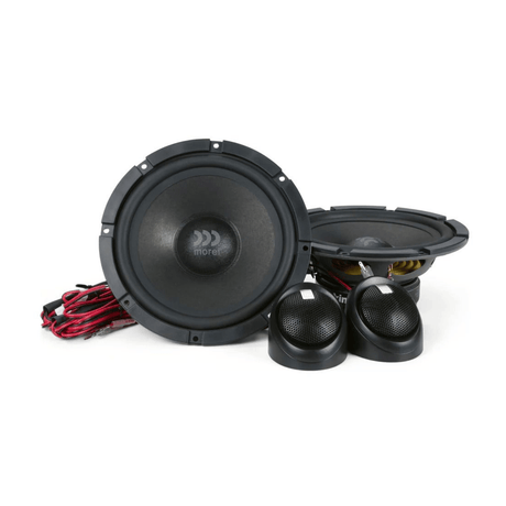 Morel Car Speakers and Subs Morel Maximo Ultra 6.5" 2-Way Component Speaker Set (MOR MAX ULT 602HE)