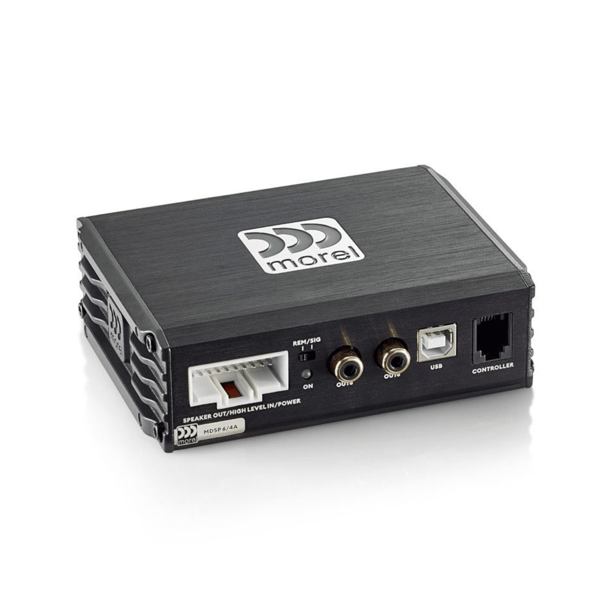 Morel MDSP 6-Channel DSP Amplifier 4 x 25W (MOR MDSP 6/4A) – Car Audio ...
